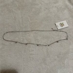 Princess polly butterfly silver belt chain